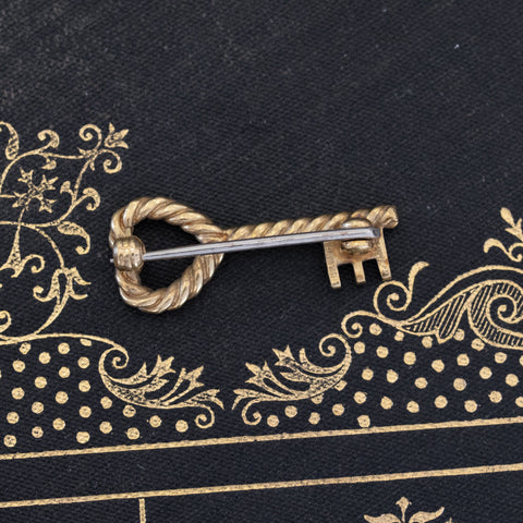 Vintage Key to my Heart Brooch/Pin Tiffany & Co.