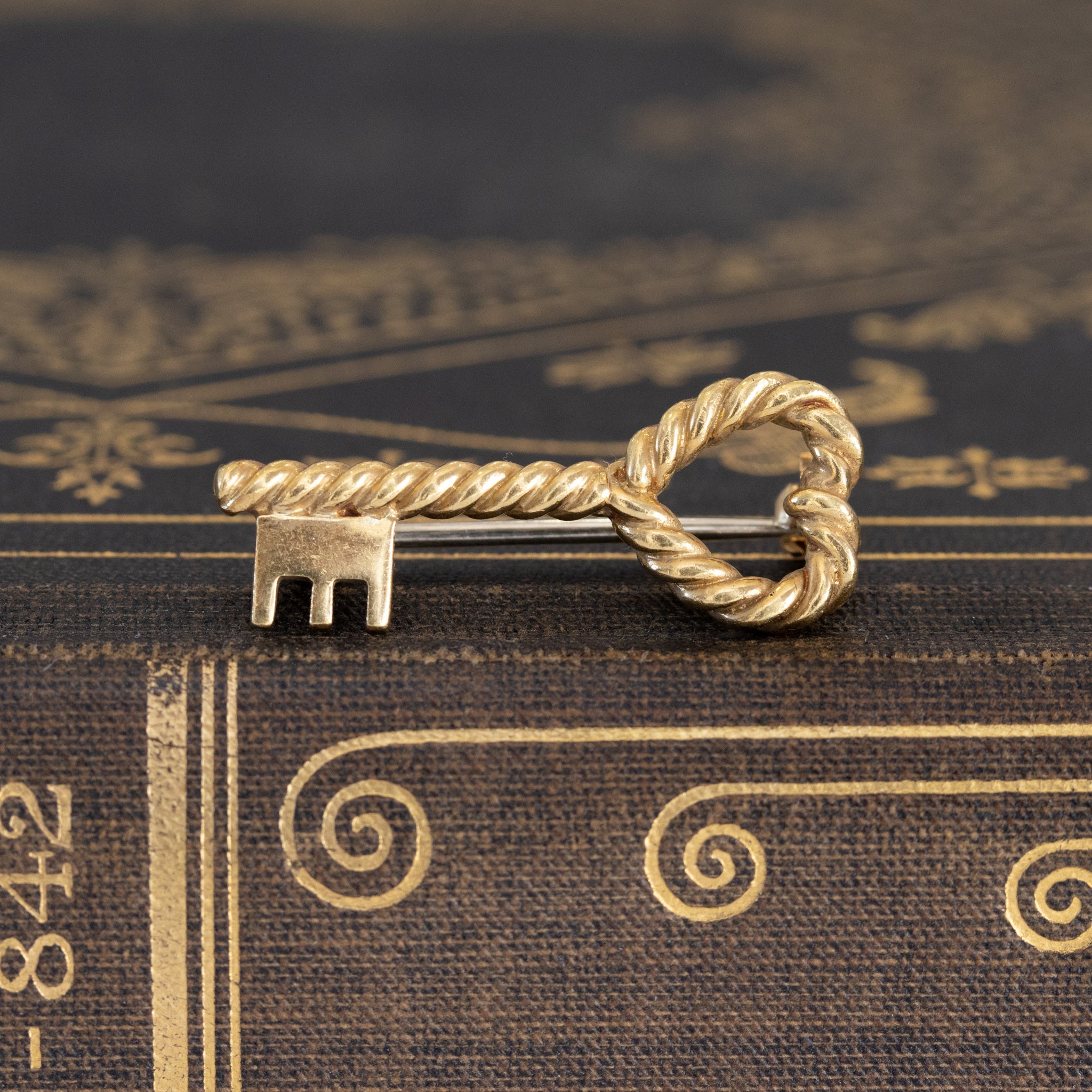 Vintage Key to my Heart Brooch/Pin Tiffany & Co.