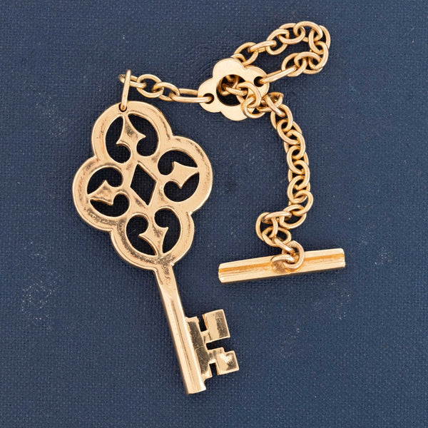 【未使用】Van Cleef & Arpels キーホルダー Vintage Key Toggle Keychain, by Van Cleef & Arpels – Jewels by Grace