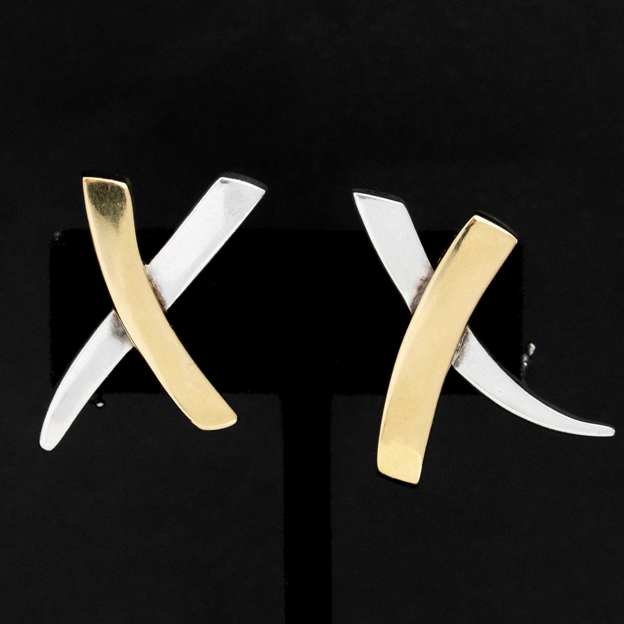 Vintage "Kiss" Earrings, by Tiffany & Co.