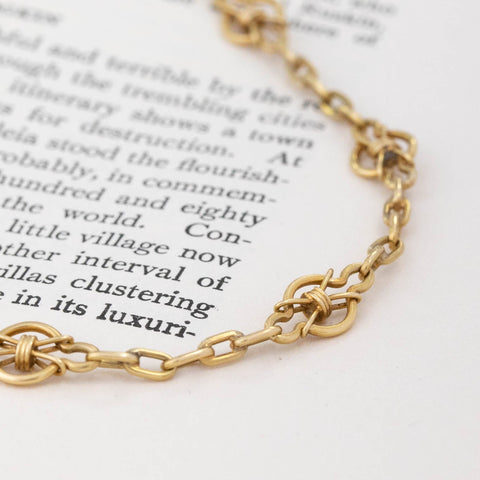 Vintage Knot Chain, 25"