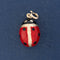 Vintage Ladybug Egg Pendant