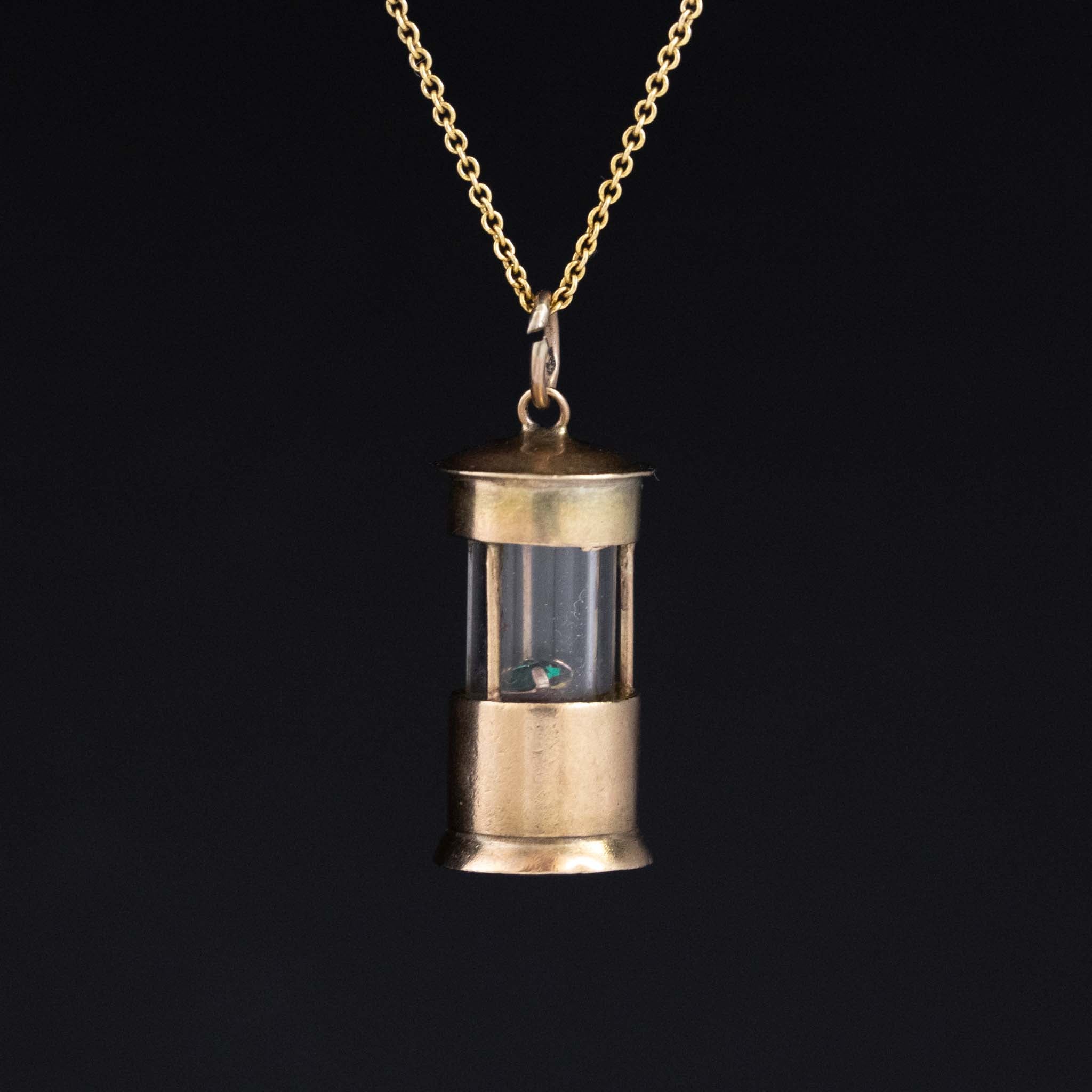 Vintage Lantern Pendant/Charm