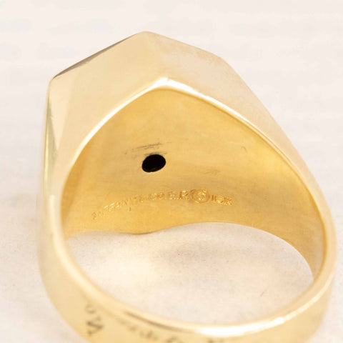 Vintage Lapis Lazuli Signet Ring by Elsa Peretti for Tiffany & Co.