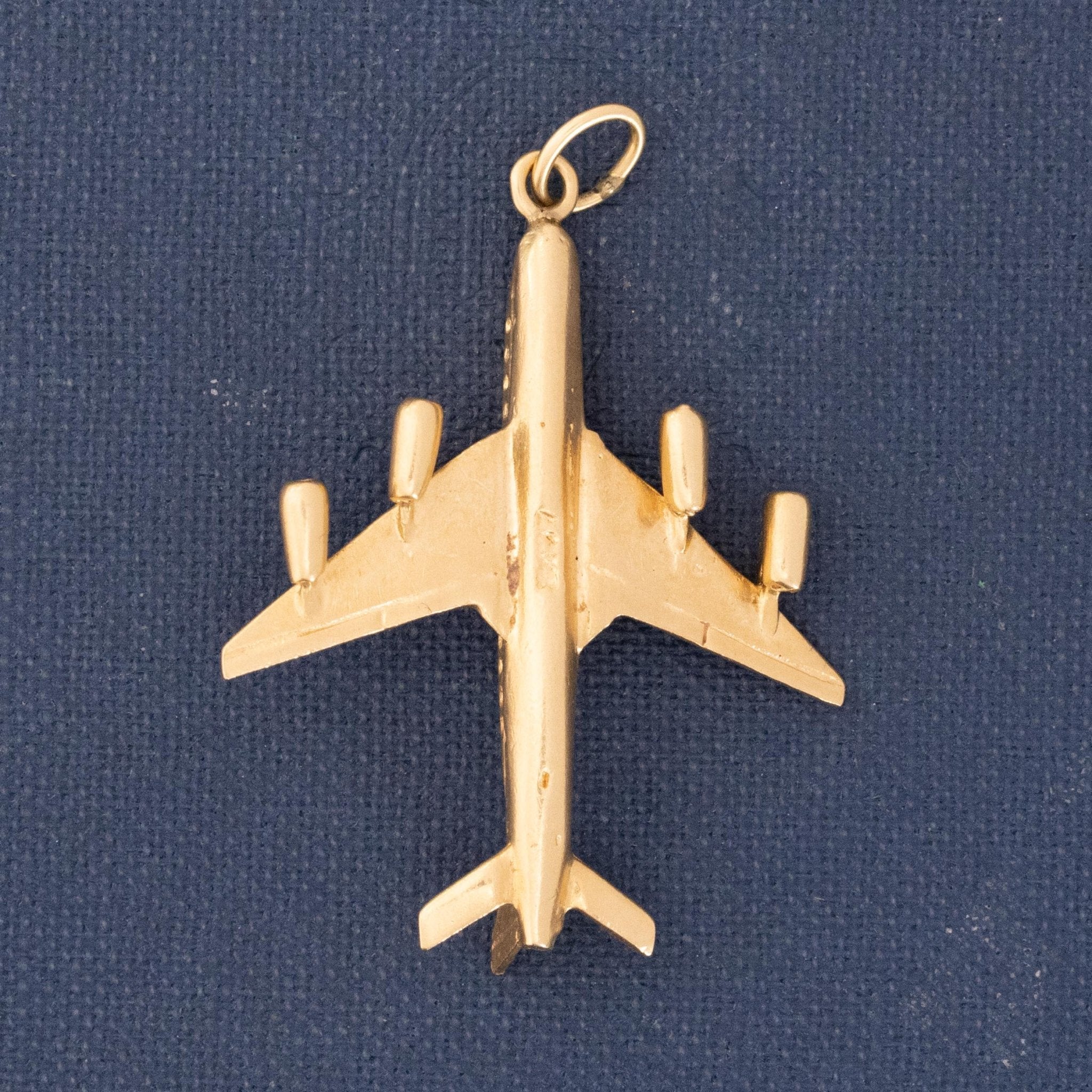 Vintage Large Airplane Pendant