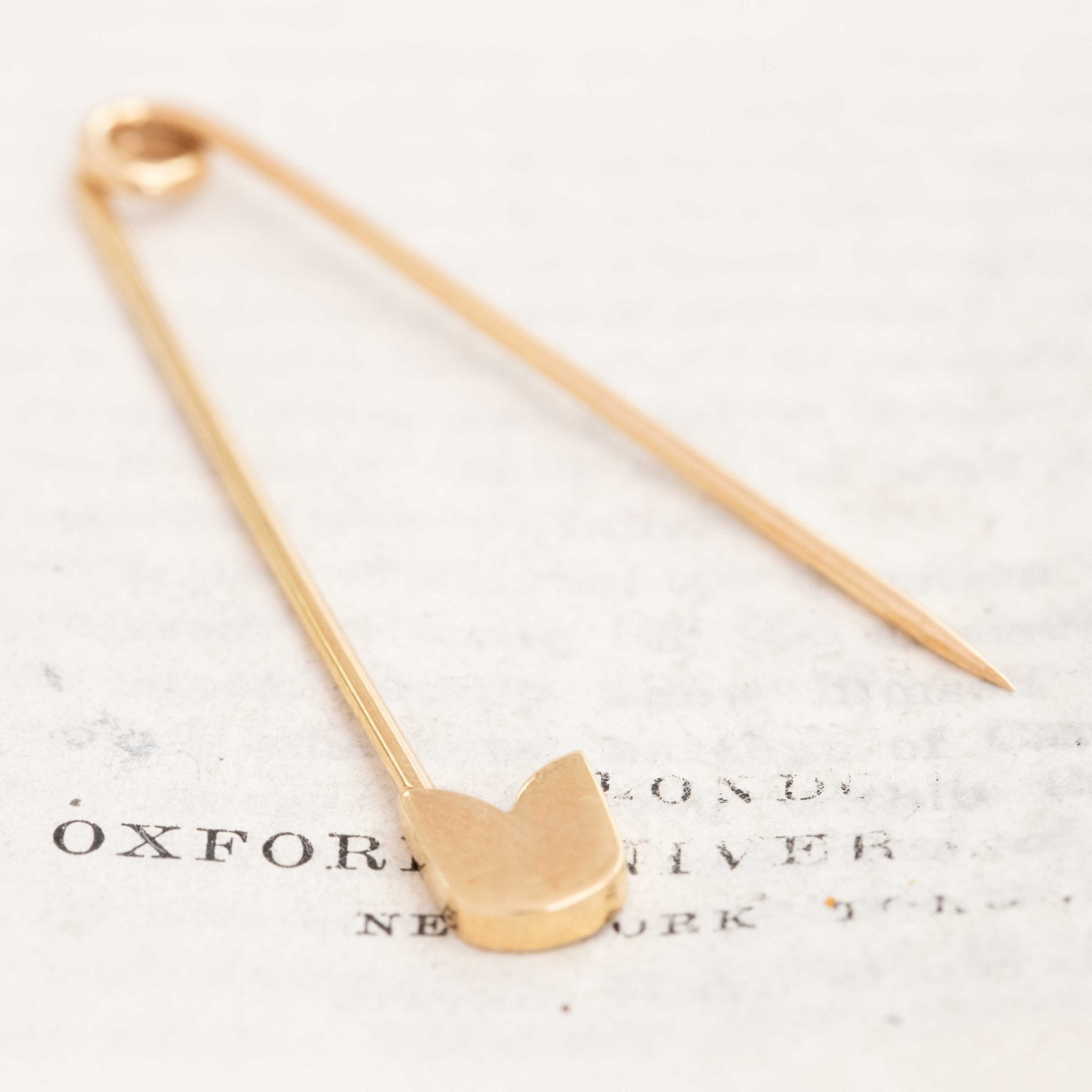 Vintage Large Safety Pin, by Tiffany & Co. – Jewels by Grace