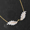 Vintage Leaf Motif Necklace by Buccellati