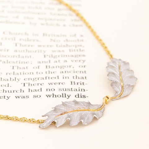 Vintage Leaf Motif Necklace by Buccellati