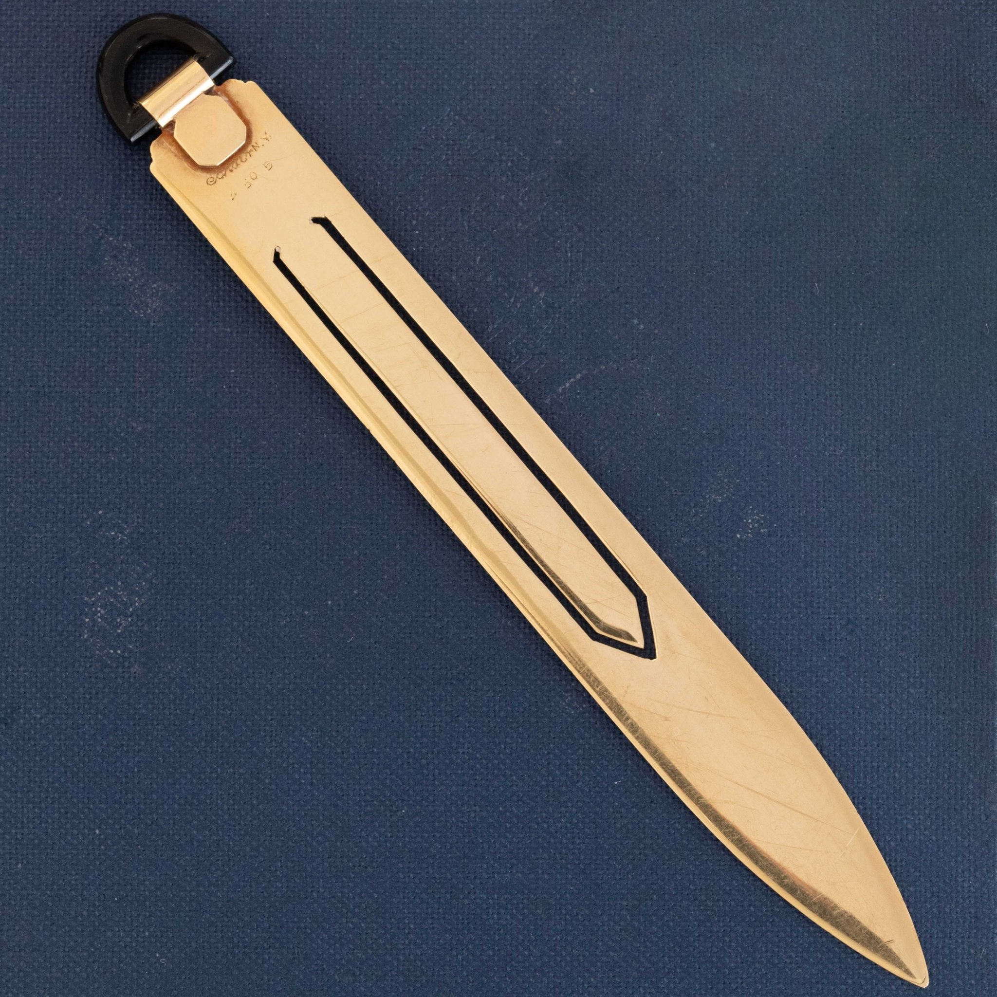 Vintage Gold Bookmark by Cartier NY