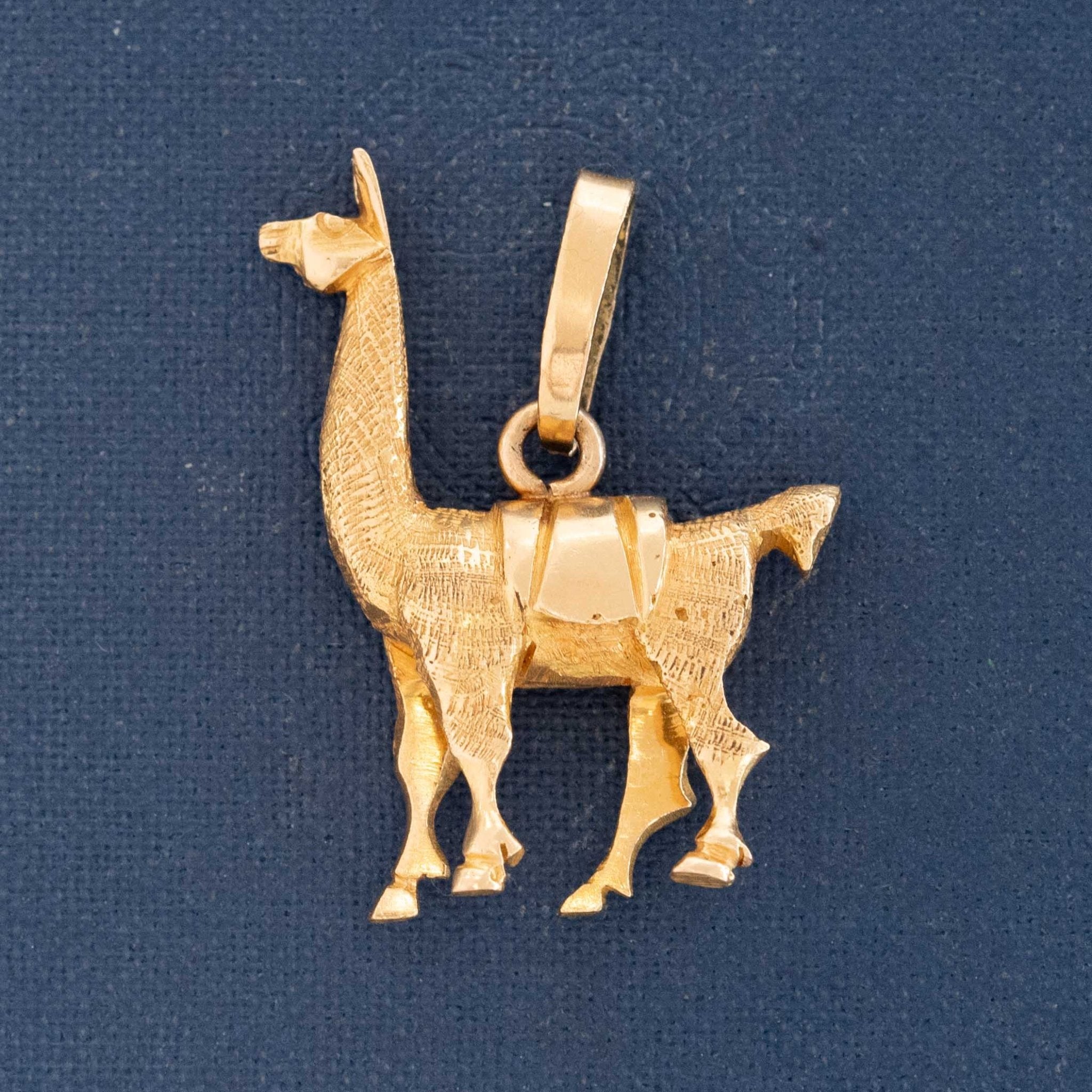 Vintage Llama Charm