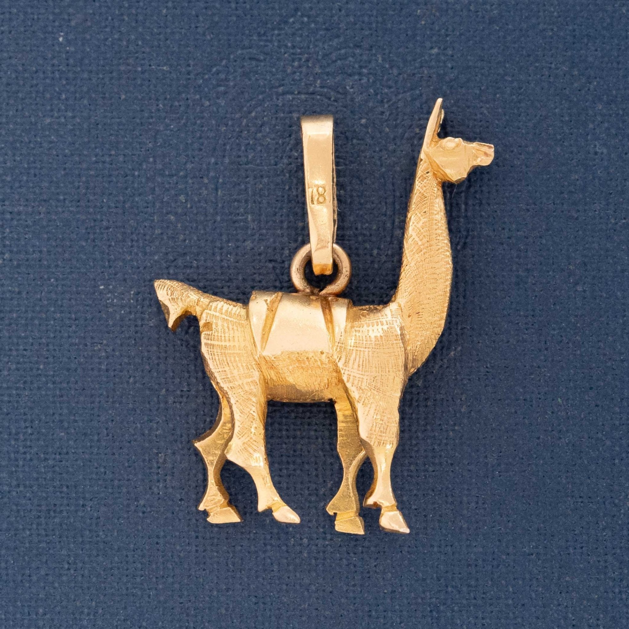 Vintage Llama Charm