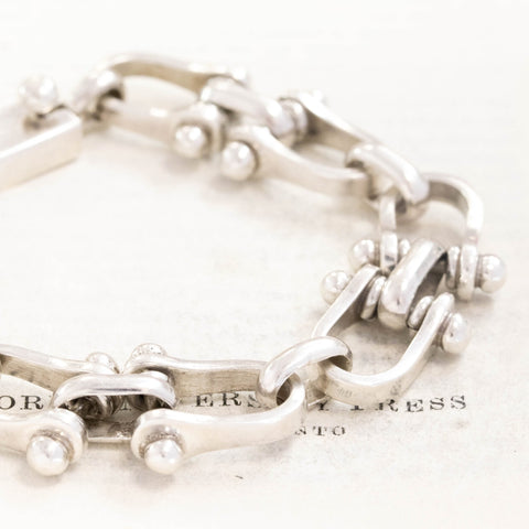 Vintage Lock Link Bracelet