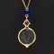 Vintage Loupe Pendant & Lapis Long Chain, by Paul Morelli