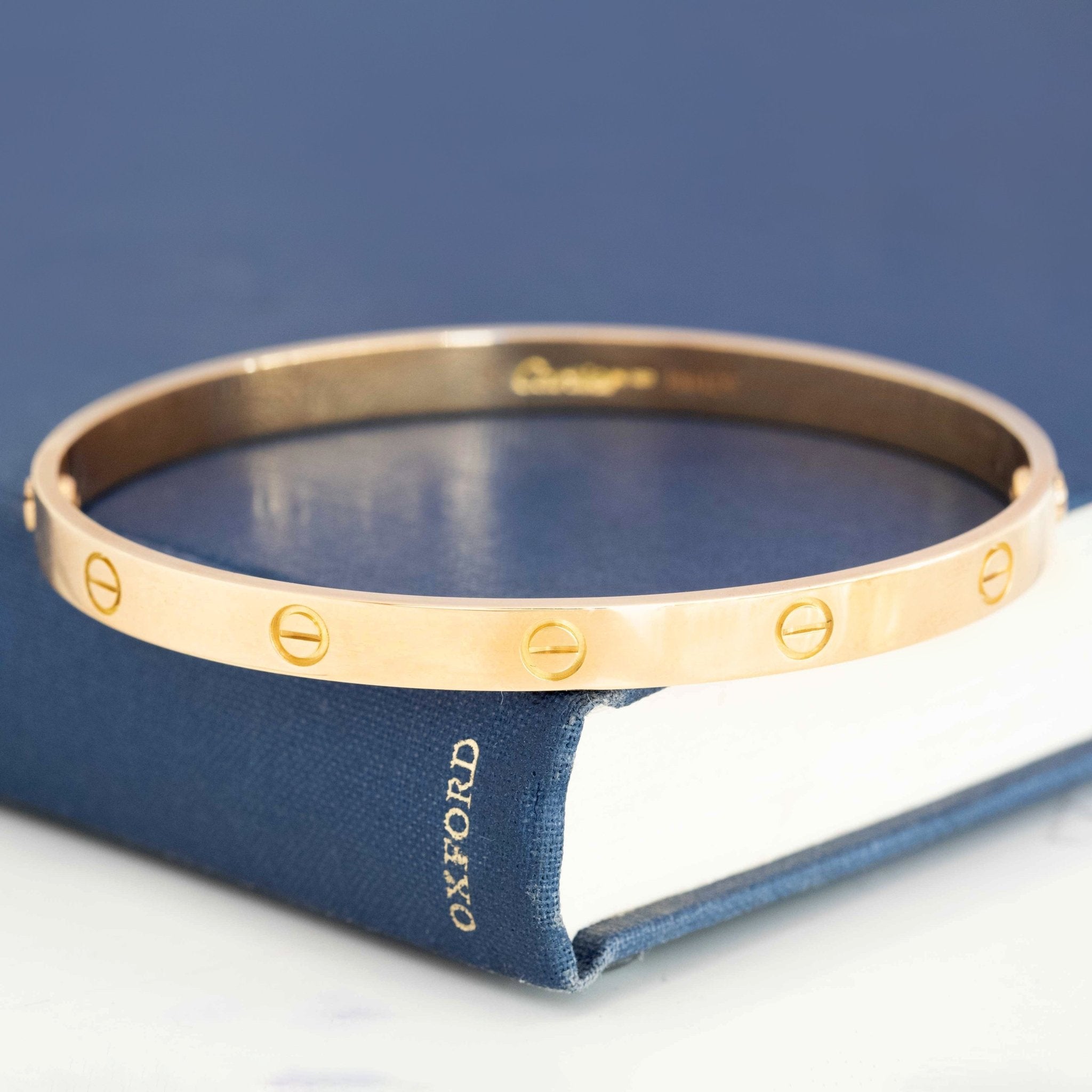 Vintage Love Bangle, by Cartier