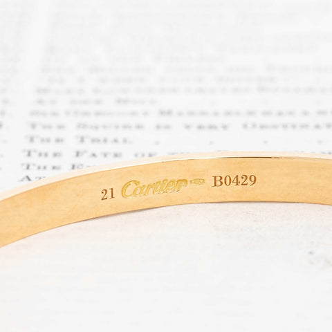 Vintage Love Bangle, by Cartier