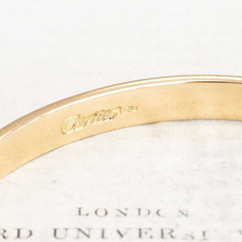 Vintage Love Bracelet by Cartier Circa 1970s
