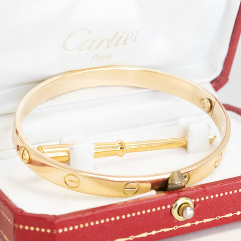 Vintage Love Bracelet by Cartier Circa 1970s