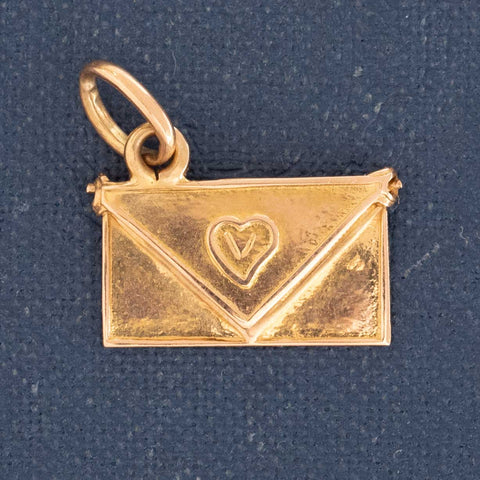Vintage Love Letter Charm