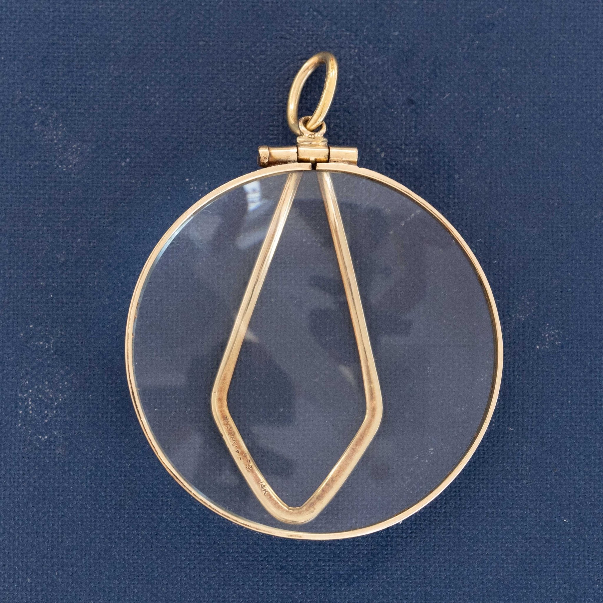 Vintage Magnifying Glass Pendant, by Tiffany & Co.