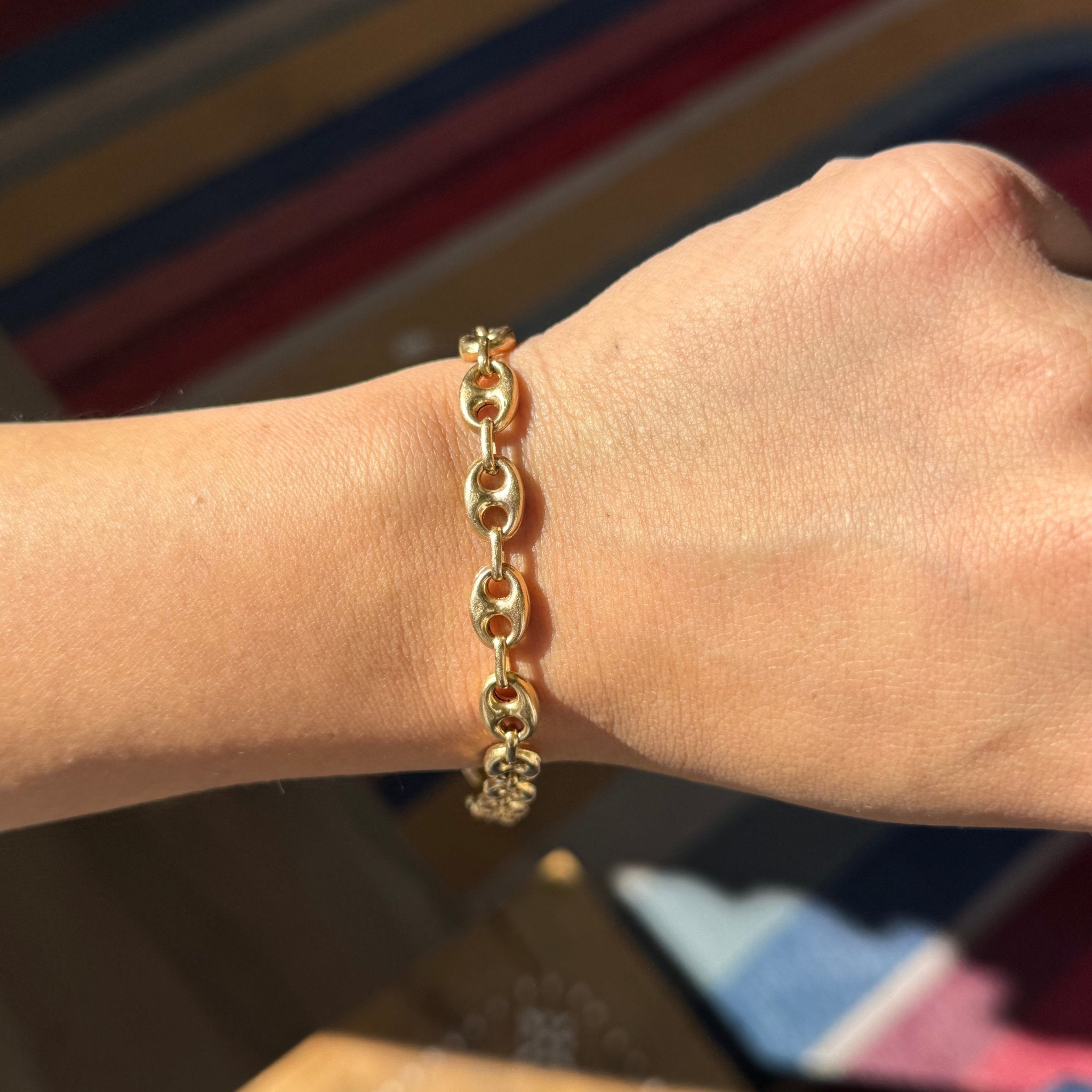 Vintage Mariner Link Bracelet