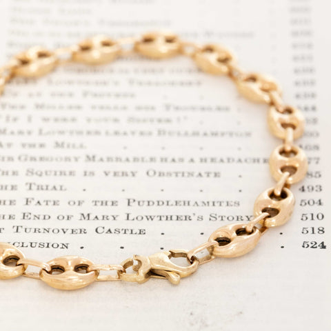 Vintage Mariner Link Bracelet