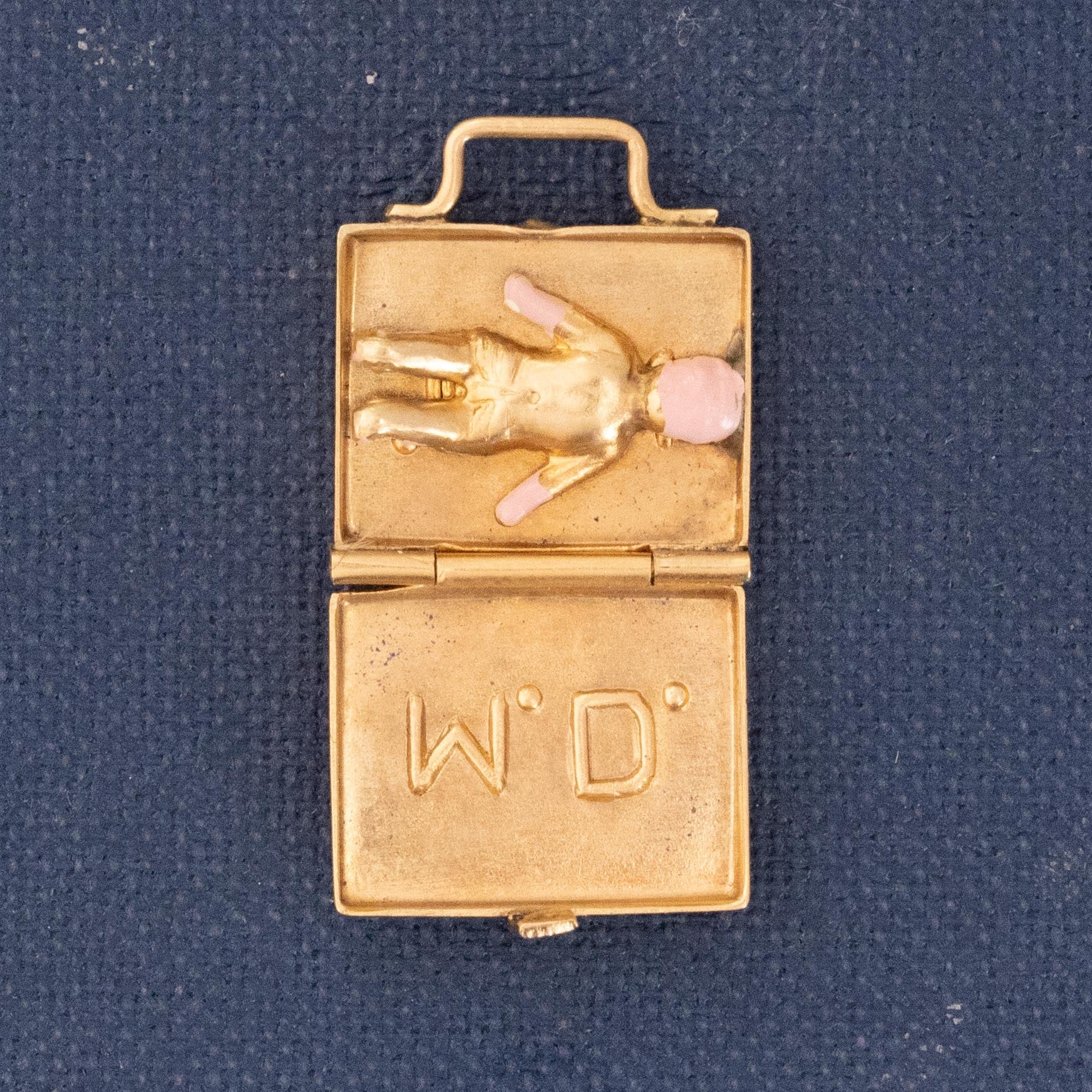 Vintage MD Medical Bag Charm