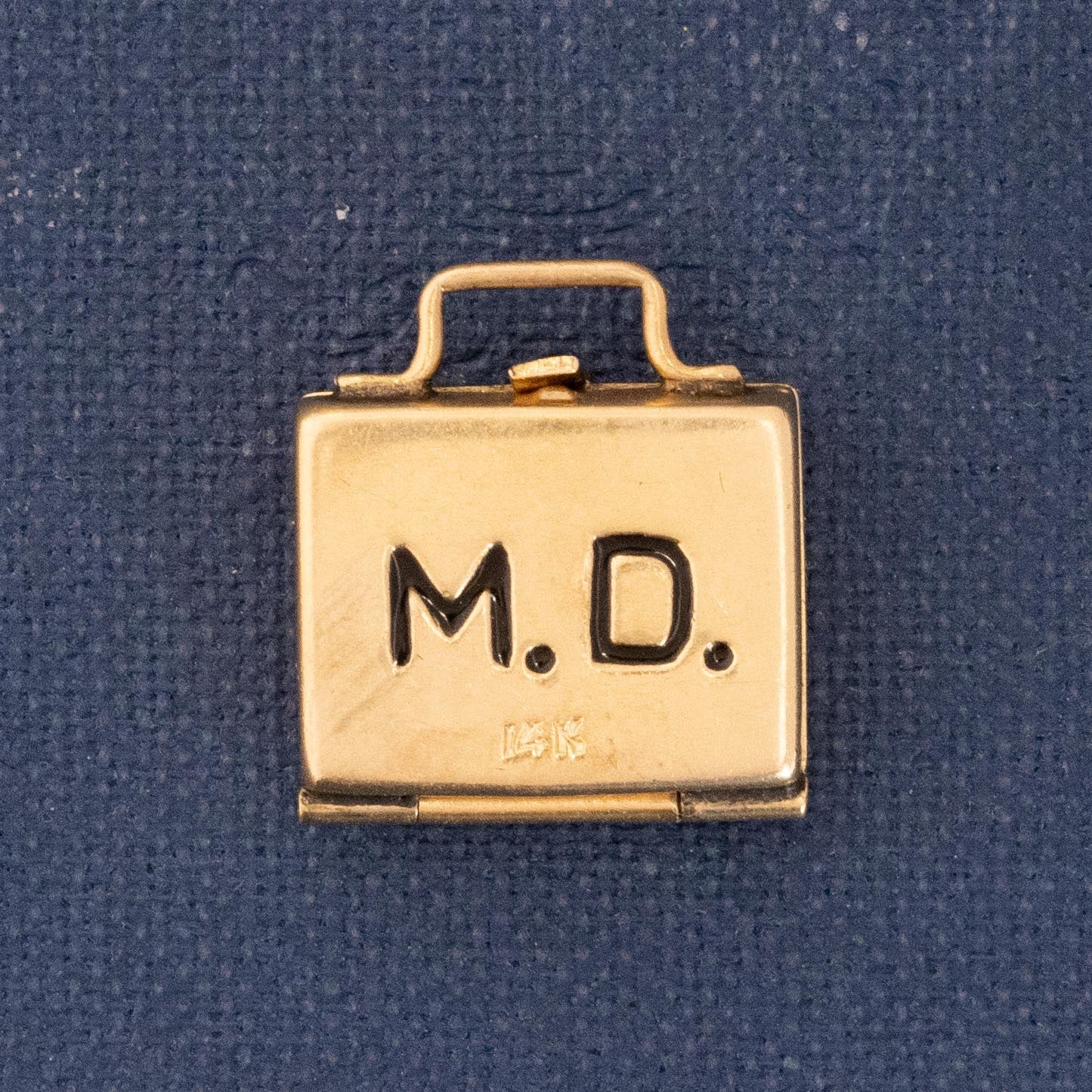 Vintage MD Medical Bag Charm