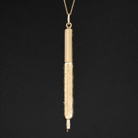 Vintage Mechanical Pencil Pendant Tiffany & Co.