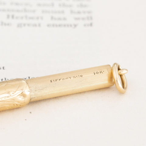 Vintage Mechanical Pencil Pendant Tiffany & Co.