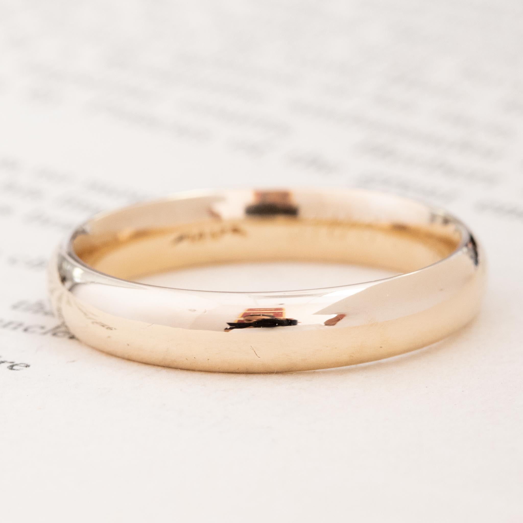 Vintage Men's Wedding Band, Size 13.25