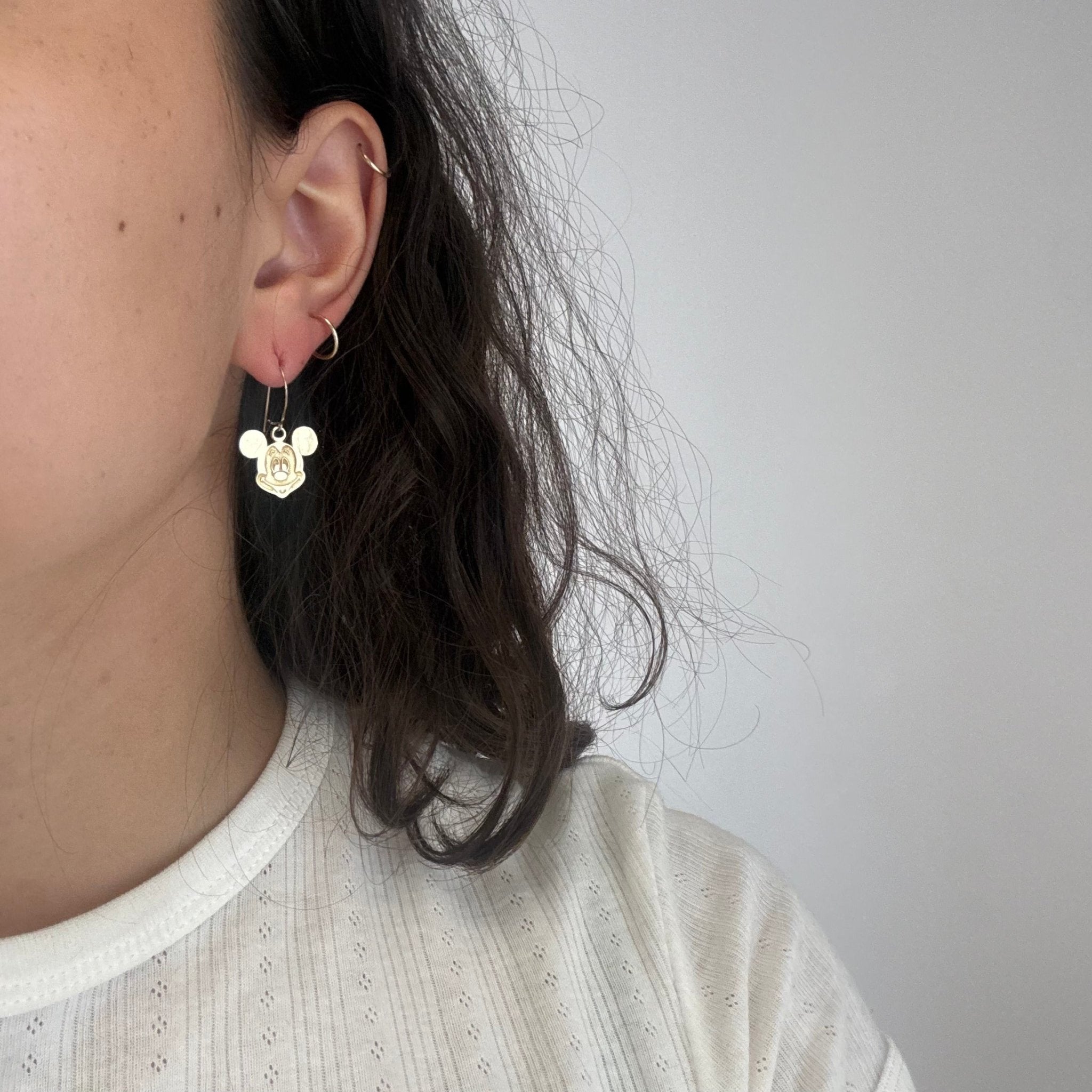 Vintage Mickey Mouse Earrings