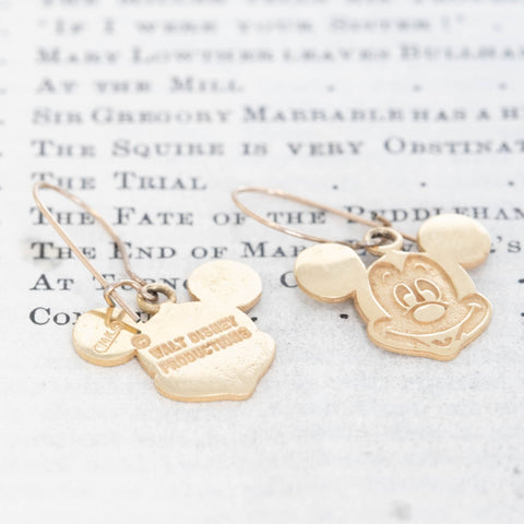 Vintage Mickey Mouse Earrings