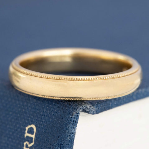 Vintage Milgrain Wedding Band, by Tiffany & Co.