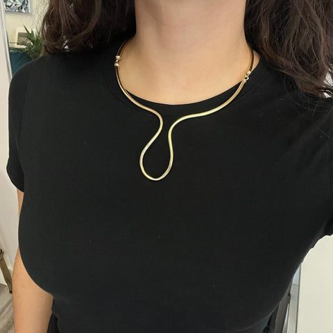Vintage Modernist Drop Necklace by Tiffany & Co.