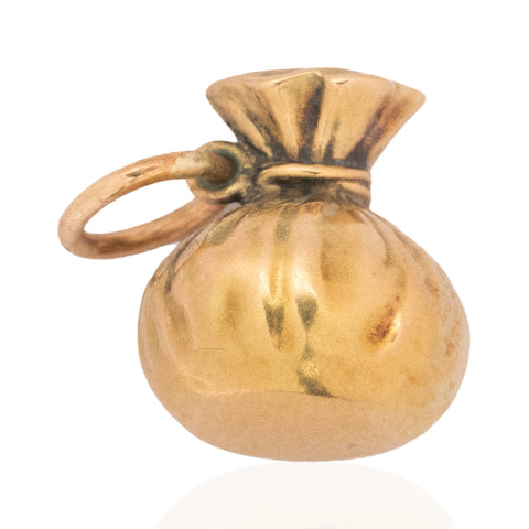 Vintage Money Bag Charm