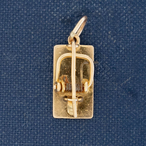 Vintage Mouse Trap Charm