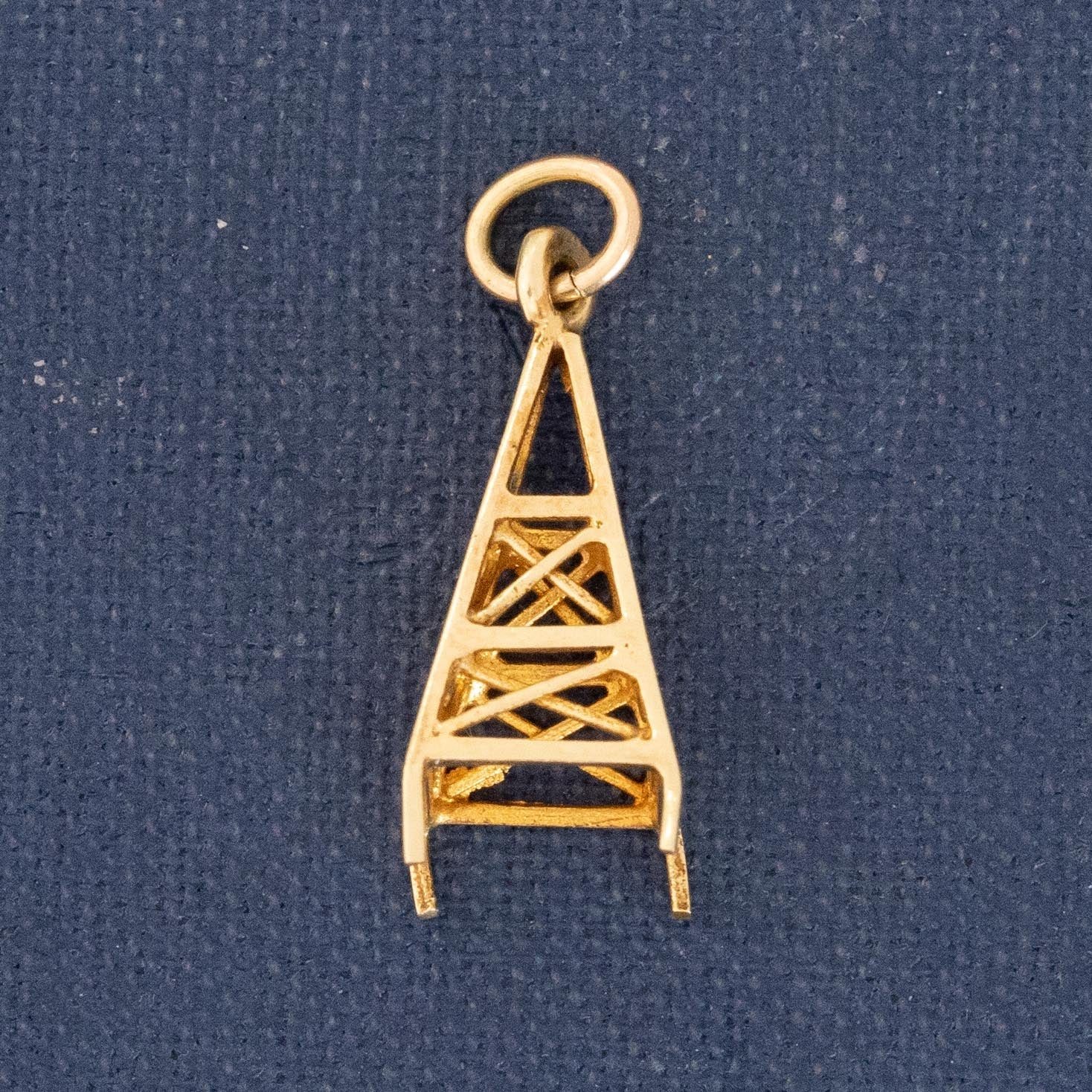 Vintage Oil Rig Charm