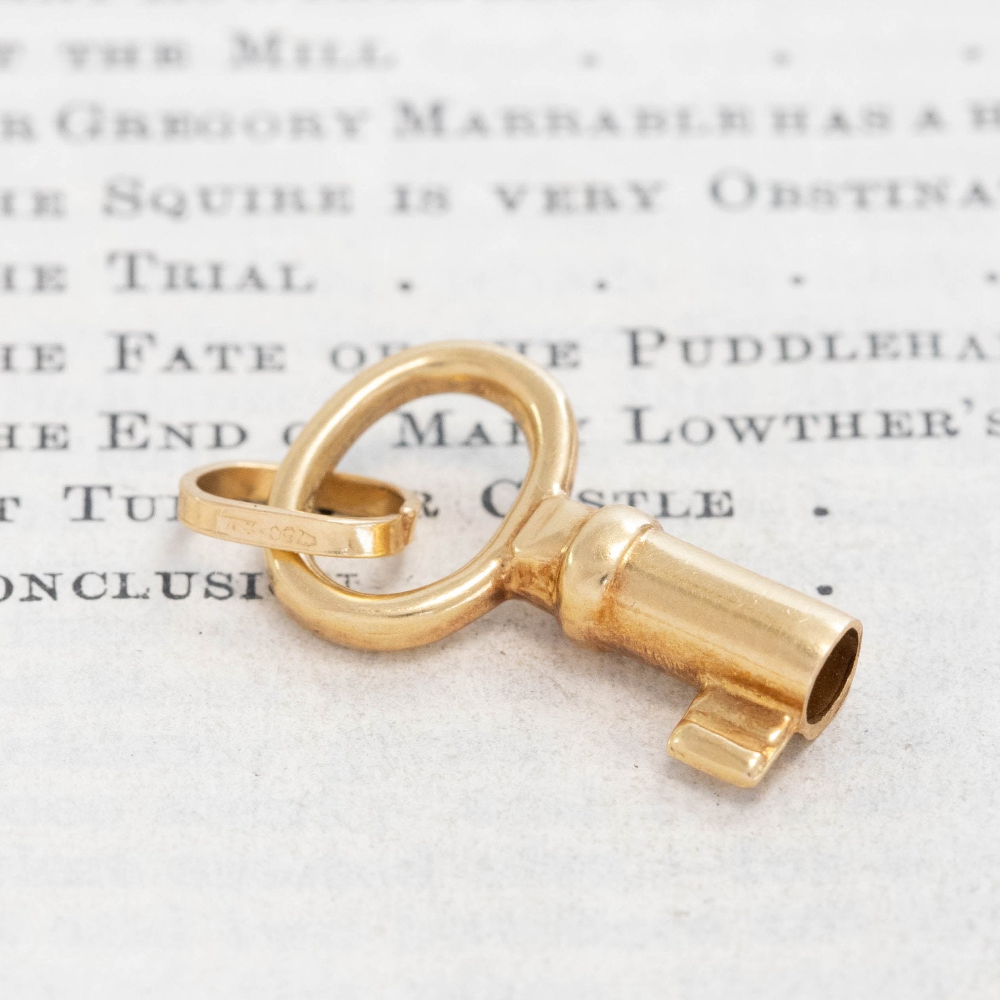 Vintage Old Key Charm