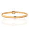 Vintage Italian omega link bracelet in 14kt yellow gold, 7 inches