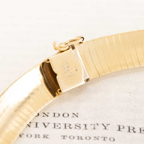 Vintage Omega Diamond Collar, Italian