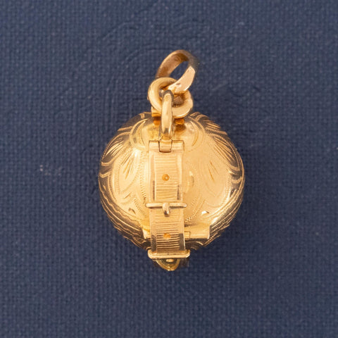 Vintage Orb Locket Pendant