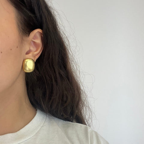 Vintage Oval Clip-On Earrings by Tiffany & Co.