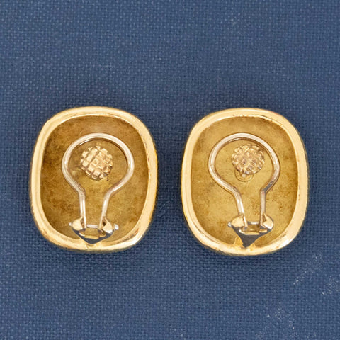 Vintage Oval Clip-On Earrings by Tiffany & Co.