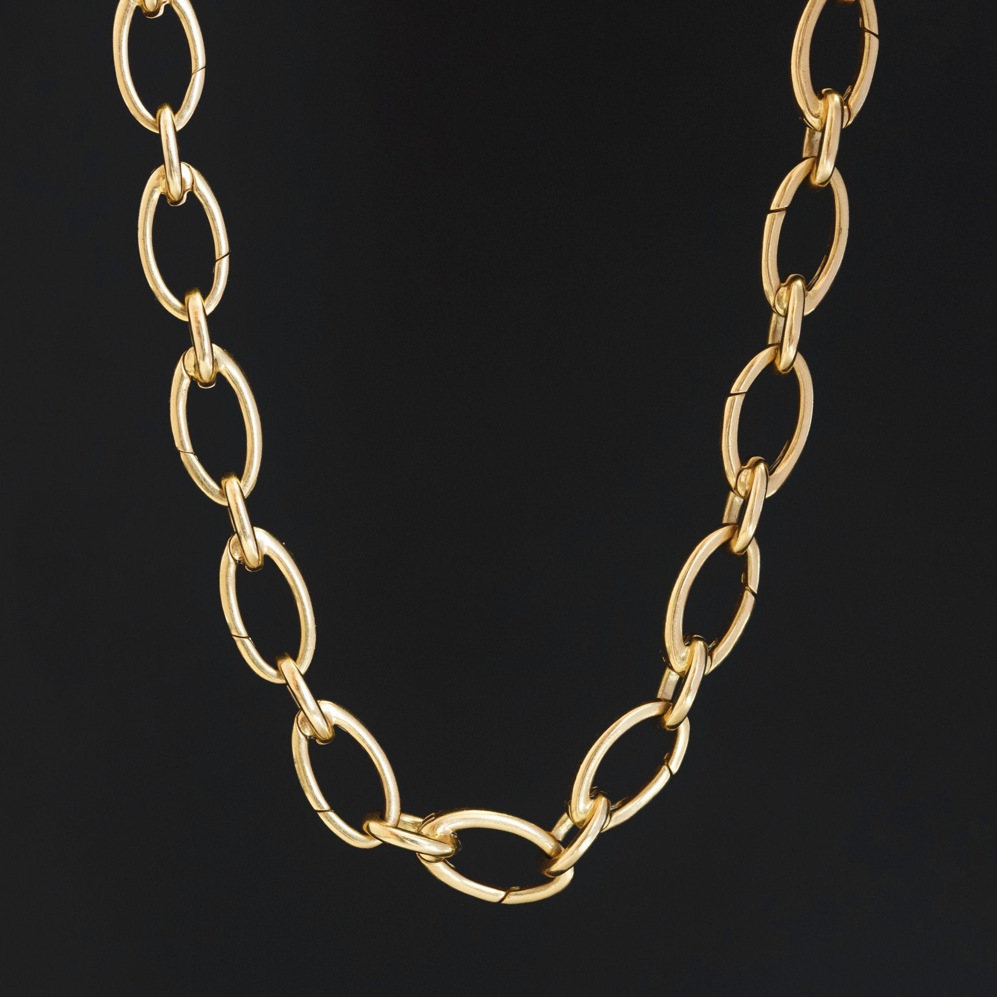Vintage Oval Link Clasping Chain by Tiffany & Co.