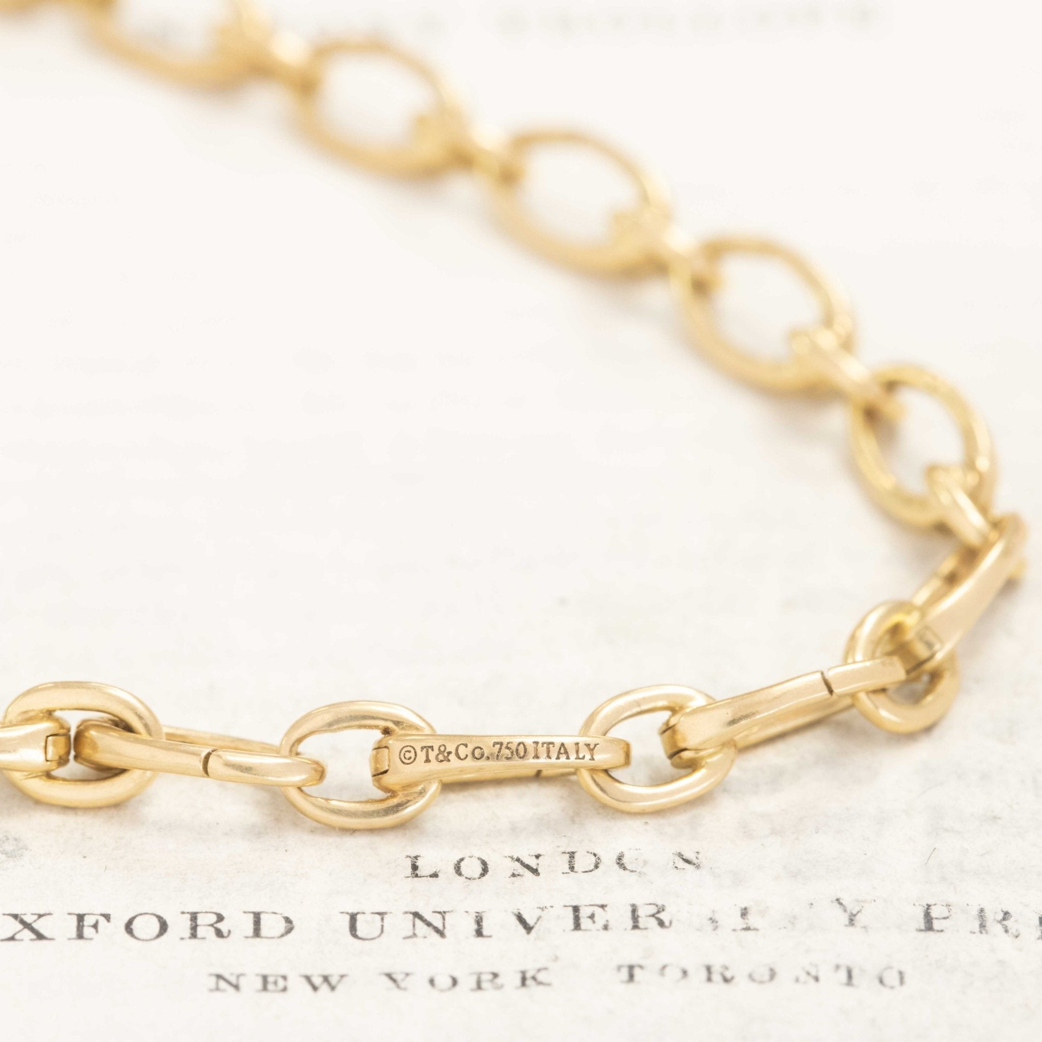 Vintage Oval Link Clasping Chain by Tiffany & Co.