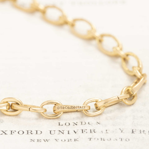 Vintage Oval Link Clasping Chain by Tiffany & Co.