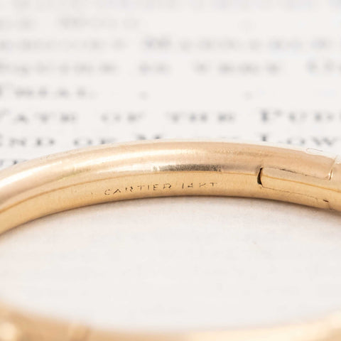 Vintage Oversized Carabiner, by Cartier