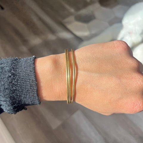 Vintage Padlock Triple Bangles by Tiffany & Co.