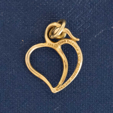 Vintage Paloma Picasso Apple Heart Charm, by Tiffany & Co.