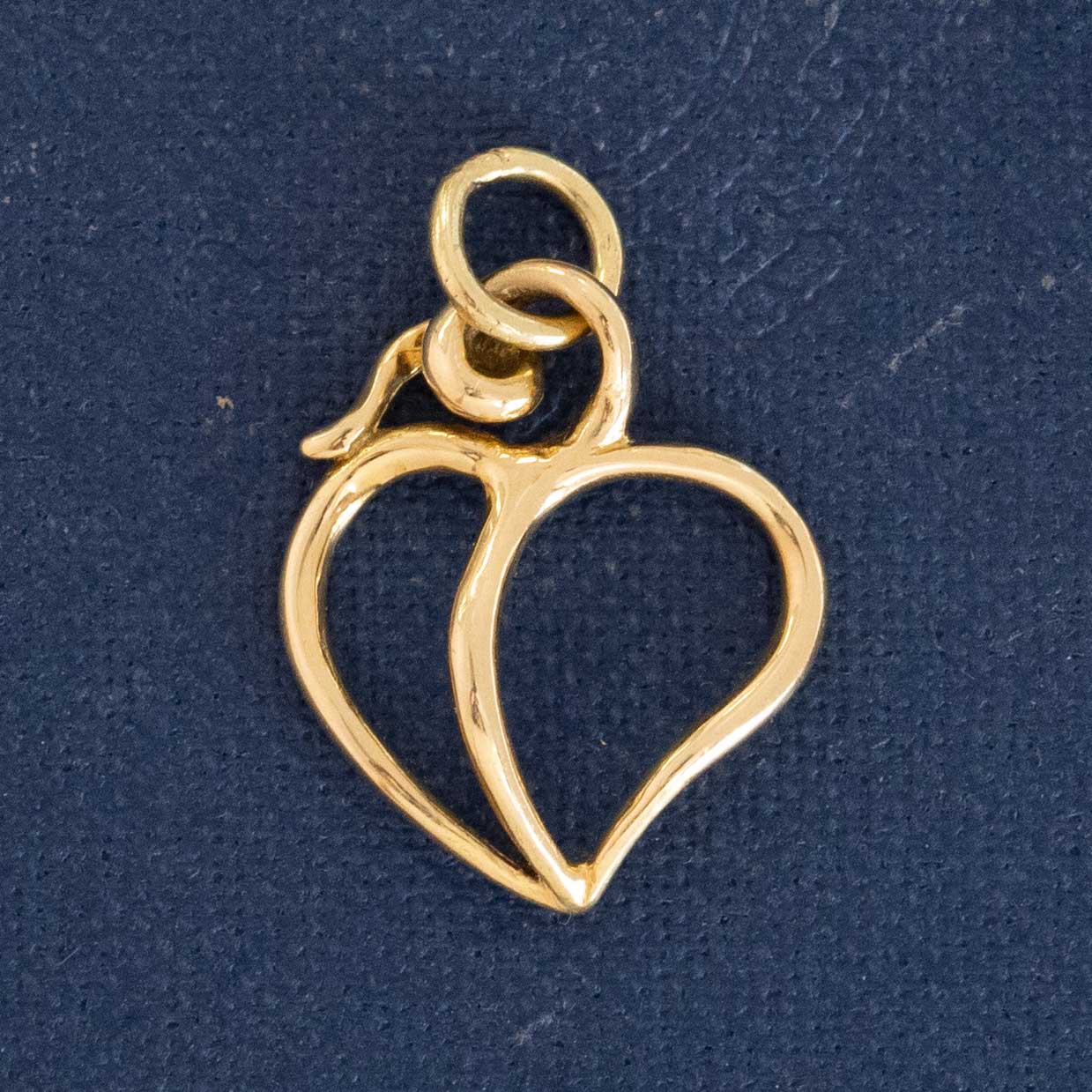 Vintage Paloma Picasso Apple Heart Charm, by Tiffany & Co.